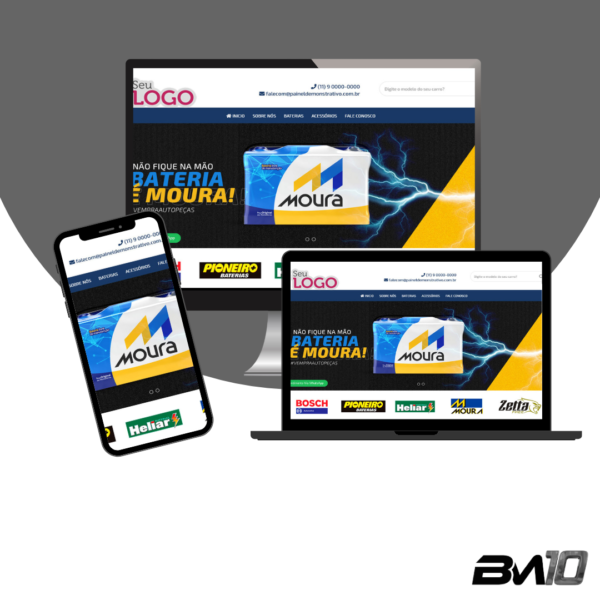 Web site Baterias Automotivas - Imagem 3