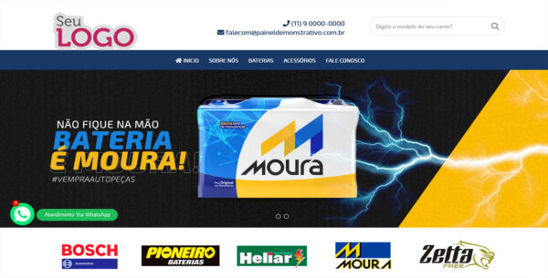 Web site Baterias Automotivas - Imagem 4
